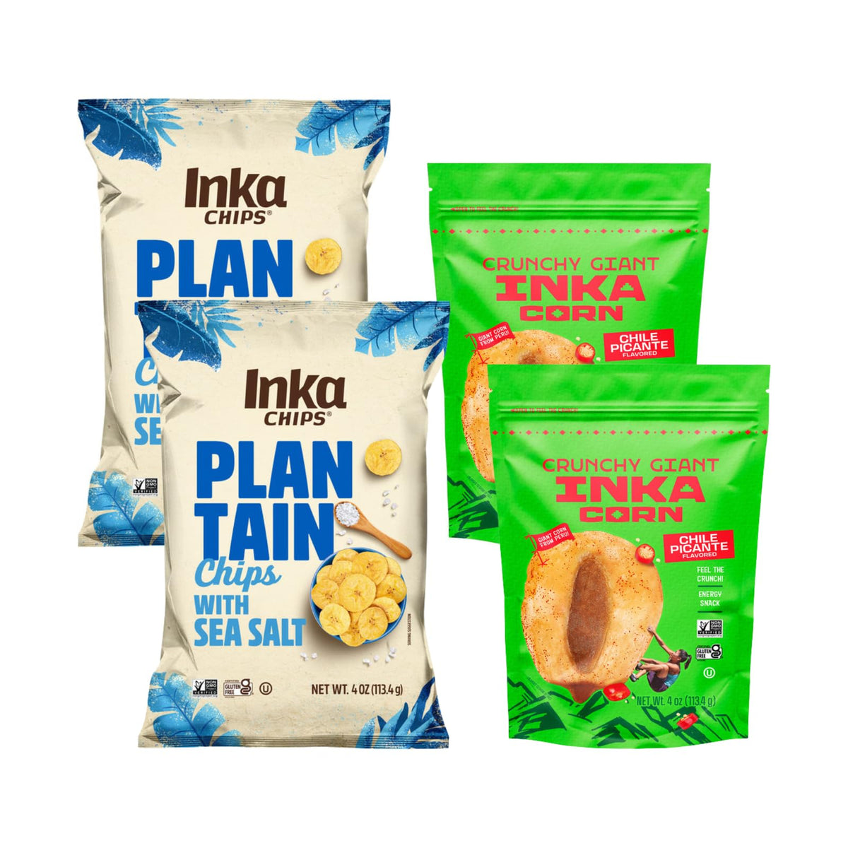 Inka Crops Sea Salt + Chile Picante / 16 Ounce (Pack of 1) / 1 Potato
