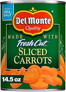 Del Monte Fresh Cut Sliced Carrots 14.5 oz. Can, Canned Vegetables