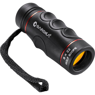 8x22 Blueline Ruby Lens Golf Scope (Yards) by Barska – Alloy Steel, Model AA10198
