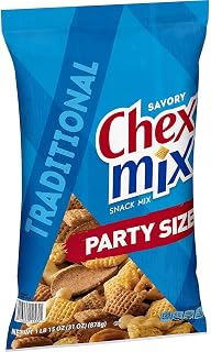 Chex Mix Traditional Savory Snack Mix (40 Ounce) (Pack of 3)