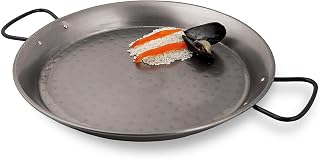 PADERNO Virtus A4172447 Spanish Paella Pan, 18 1/2", Gray