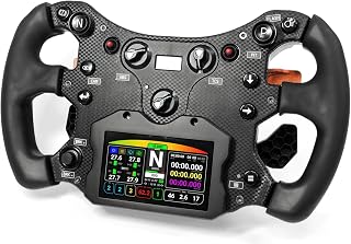 BrainExploder Center Mounted Screen for Fanatec CSL Elite Steering Wheel McLaren GT3 / GT3 Wheel 2025