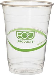 ECO PRODUCTS GreenStripe Renewable & Compostable Cold Cups - 16oz., 50/PK, 20 PK/CT