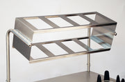 Food Service Deluxe Tray Starter Station for Pans by Lakeside – Stainless Steel, Model 2620