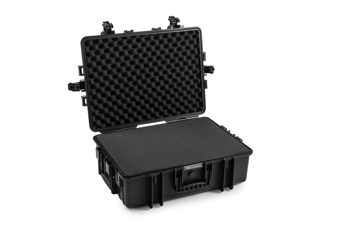 B&W International Black / 660x490x230 (type 6500) / Pre-cut Foam Camcorder Cases