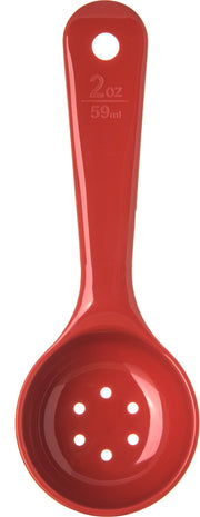 Carlisle FoodService Products 2 oz (Pack of 1) / Red / Contemporary Spoons