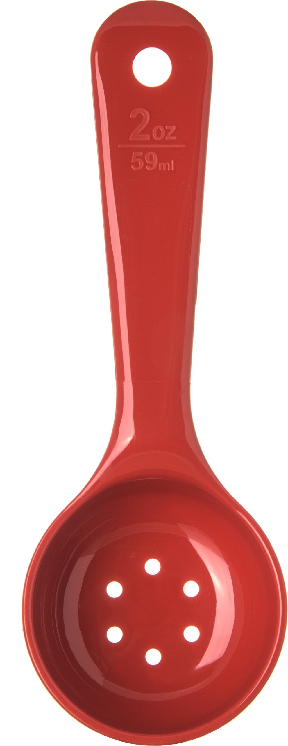 Carlisle FoodService Products 2 oz (Pack of 1) / Red / Contemporary Spoons
