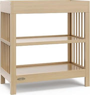 Graco Teddi Changing Table with Water-Resistant Changing Pad, Driftwood