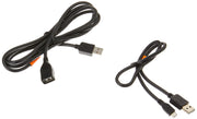 CD-MU200 Micro USB Cable with USB Extension by PIONEER – 19 inches, Copper, Black, Model CDMU200