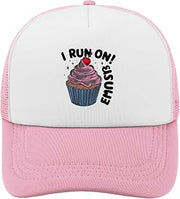 I Run On Emus Hat Trucker Hat Women Baseball Cap Funny Gifts