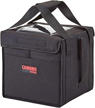 Cambro Nylon 10" X 10" X 11" Food Delivery Bag, Insulated Food Carrier, 4PK Black GBD101011-110
