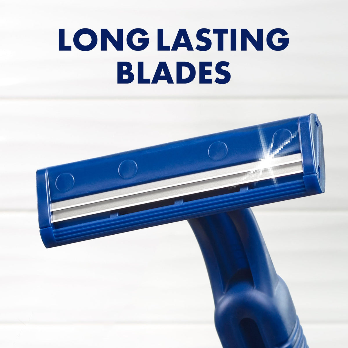 Gillette 12 Count (Pack of 3) / Modern / Navy Blue Disposable Razors