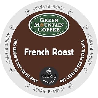 Green Mountain Coffee Roasters Green Mountain Coffee, French Roast, Single-Serve Keurig K-Cup Pods, Dark Roast Coffee, 48 Count (2 Boxes of 24 Pods)