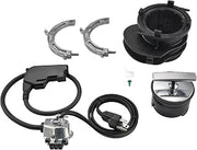 Evolution Cover Control Batch Feed Adaptor Kit with Power Cord, CCKIT-00A | Compatible with INSINKERATOR Power and Advanced Series Garbage Disposals