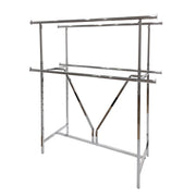 Clamp-On Hangrail for Double Bar Racks 60" (Pack of 2) by Econoco – 60", Metal, Multicolor, Pack of 2, Model KH2