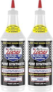 Lucas Oil 10130 Pure Synthetic Oil Stabilizer - 1 Quart (Pack of 2)