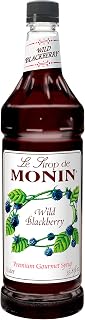 Monin Wild Blackberry Syrup, 1 Liter -- 4 per case.