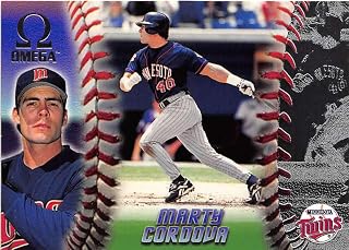 1998 Pacific Omega #140 Marty Cordova NM-MT Twins