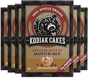 Kodiak Cakes Muffin Mix, Chocolate Chip (Pack of 6)