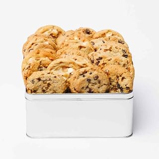 Christie Cookie Co. Christie Cookies, Gourmet Cookies, 24 Cookies in Silver Tin
