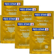 WINE YEAST 6 PACK RED STAR Premier Blanc Fermentis Champagne Yeast