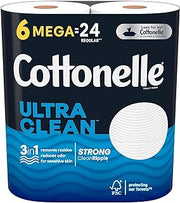 Cottonelle Ultra CleanCare Toilet Paper, Strong