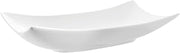 10 Strawberry Street OSLO 15" x 7" Rolled Coupe Platter, White