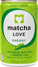 Matcha Love Green Tea Sweetened Energy Shots, 5.2 Ounce (Pack of 20)