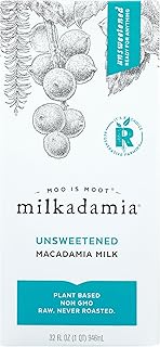Milkadamia Milk Macadamia Unsweetned, 32 oz