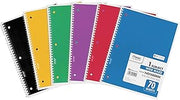 Mead Spiral Bound 1-subject Notebooks