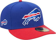 New Era Men's NFL Pixel Curved 59FIFTY Fitted Hat
