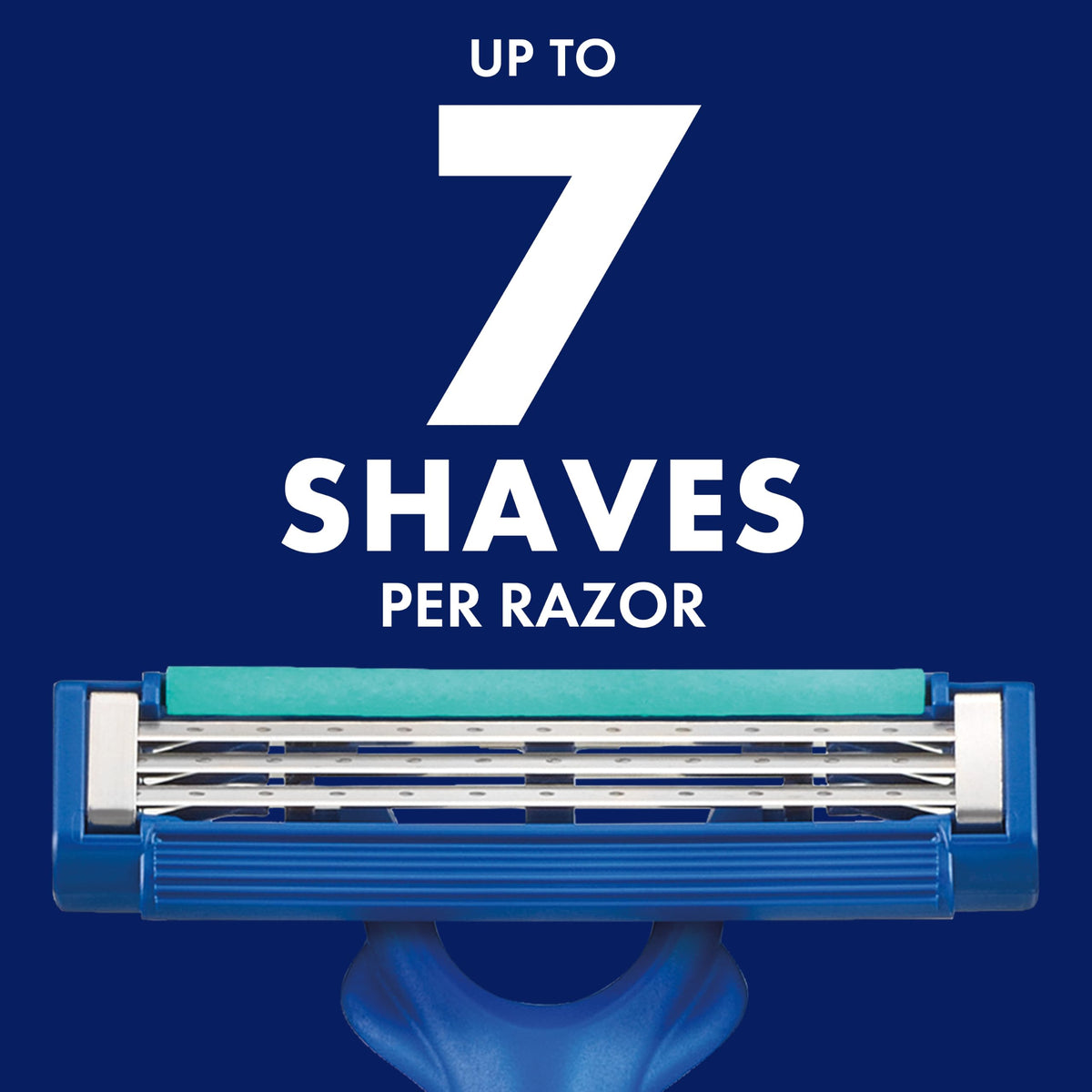 Sensor3 Simple Men’s Disposable Razors by Gillette – 12 Count (Pack of 1), Rubber, Blue