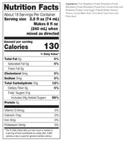 Classic Four Berry Blend by Dr. Smoothie – 46 Fl Oz (Pack of 1), Model 60413