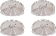 Crestware Frydc14 14" Aluminum Fry Pan Dome Cover, Extra Large, Silver Metallic (Four Pack)