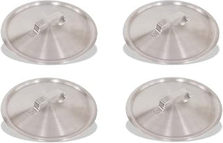 Crestware Frydc14 14" Aluminum Fry Pan Dome Cover, Extra Large, Silver Metallic (Four Pack)