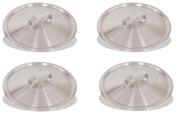Frydc14 14" Aluminum Fry Pan Dome Cover by CRESTWARE – Four Pack, Aluminum
