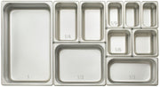 Winco 6" Deep / 24 / Silver Storage & Transport