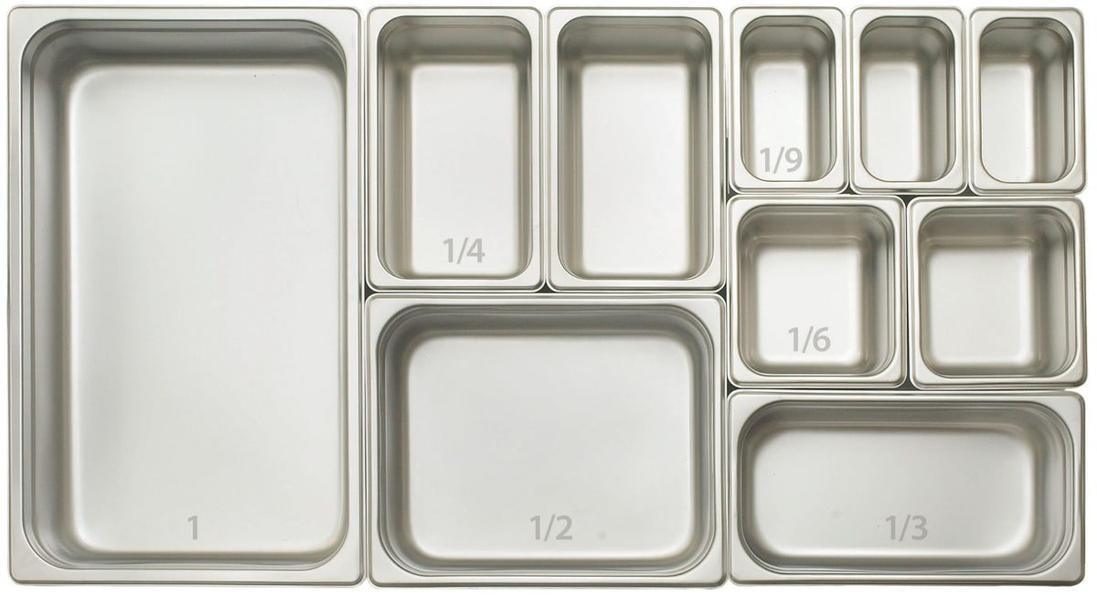 Winco 6" Deep / 1 / Stainless Steel Steamers