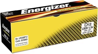 Energizer EN95 Industrial Alkaline Battery,"D" Size, 12/BX