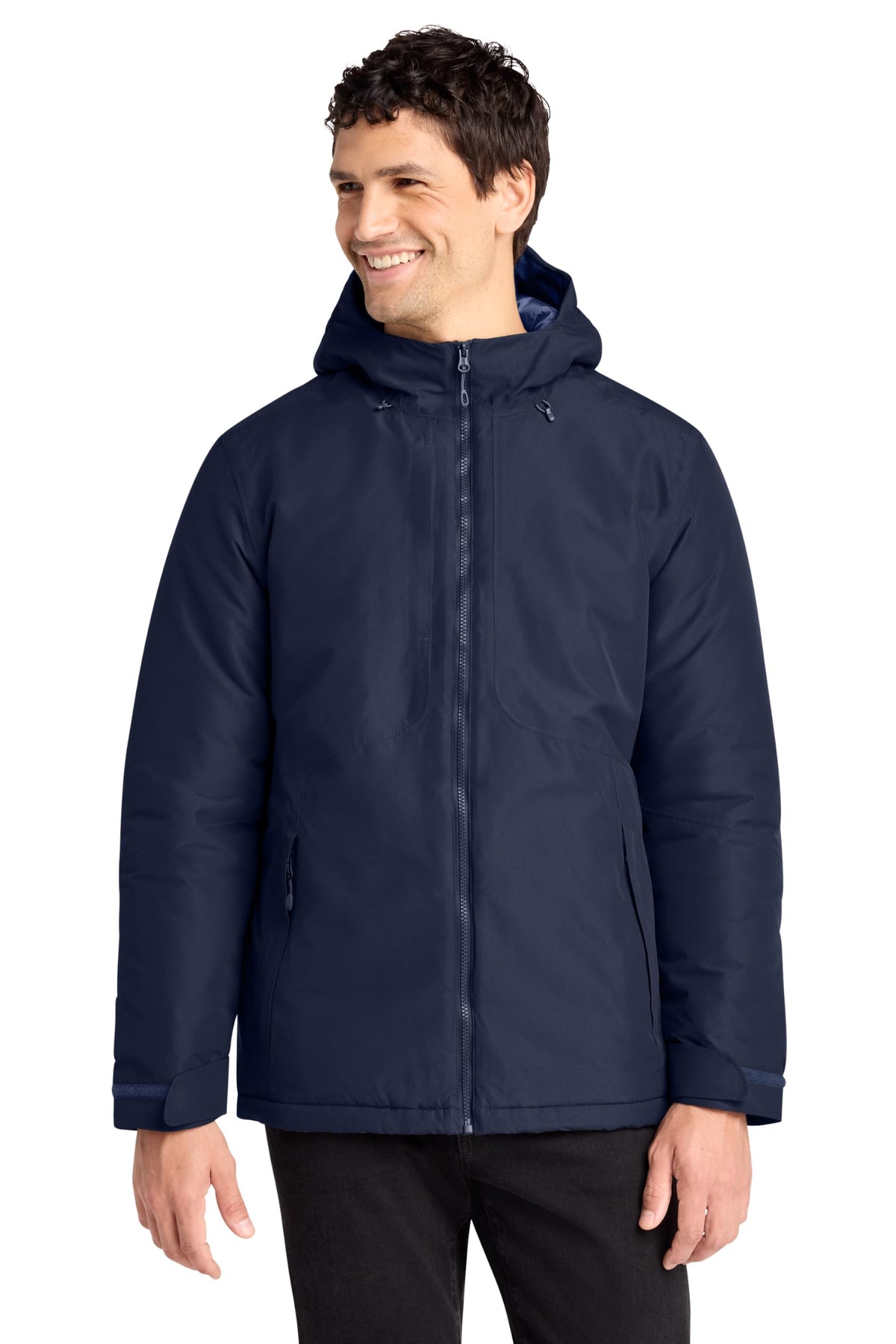 Men's Venture Waterproof Insulated Winter Jacket by Port Authority – 3X-Large, Dress Blue Navy, Model J362