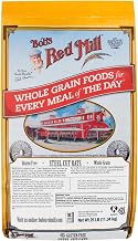 Bob's Red Mill Bulk Oats, Steel Cut, Gluten Free, 25 Pound