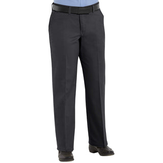 Women's Plain Front Cotton Work Pant by Red Kap – Cotton, Black, Model PC45BK 14 28