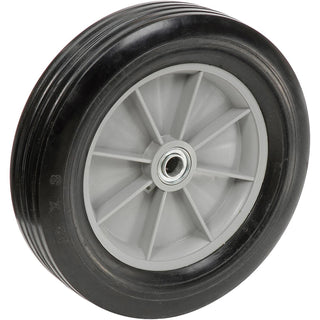 12" Rubber Wheel for HD & Extra HD Tilt Trucks by Global Industrial – 12"L x 12"W x 3"H, 12-Gauge Steel, Black/Gray, Model RP1007