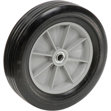 12" Rubber Wheel for HD & Extra HD Tilt Trucks by Global Industrial – 12"L x 12"W x 3"H, 12-Gauge Steel, Black/Gray, Model RP1007
