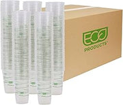 ECO PRODUCTS GreenStripe Clear Disposable Cold Cups, 16 oz, 1000 Count