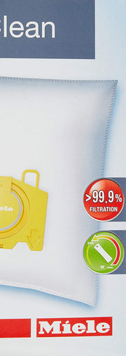 KK Vacuum Cleaner Bags for Miele Swing H1 & QuickStep Stick Vacuum – K Bags, Paper, yellow, Model 10123240