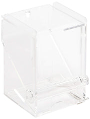 Acrylic Toothpick Dispenser by CRESTWARE – Acrylic, Silver, Model CTDACR