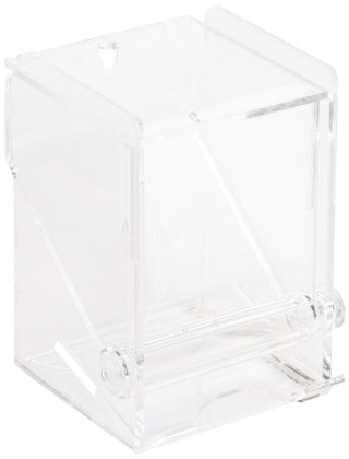 Acrylic Toothpick Dispenser by CRESTWARE – Acrylic, Silver, Model CTDACR