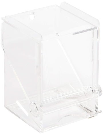 Acrylic Toothpick Dispenser by CRESTWARE – Acrylic, Silver, Model CTDACR
