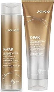 Joico K-PAK Daily Reconstructing Shampoo & Conditioner | For Damaged Hair | Restore Shine | Smooth & Detangle | Eliminate Static | With Keratin & Guajava Fruit Extract
